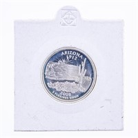 USA Arizona Silver 25 Cents