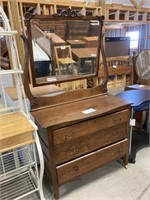 Vintage Wooden Dresser  40x18x71