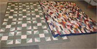 *2 Handmade Quilts