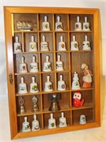 *26 Miniature Bell Collection w/ Display