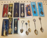 15 Wisconsin Collectible Spoons