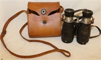 *Vintage Airguide 5x40 Binoculars w/ Leather Case,