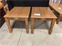 Side Table Pair-20x26.5x19