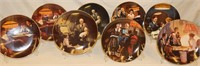 *8 Norman Rockwell Collector Plates