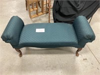 Green Upholstered Setee 46x17x20
