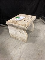 Small Wooden Stool  12x9x9
