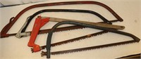 4 Bow Saws (20" - 32" Long