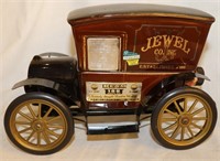 Antique Car Jewel Company Empty Jim Beam Decanter