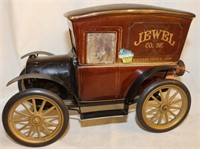 Antique Car Jewel Company Sealed Jim Beam Decanter