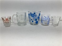 Shot Glasses, Mini Mug, etc