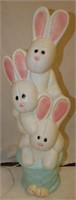 *Lighted Easter Bunny Blow Mold