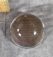 FOOTPRINTS PAPER WEIGHT