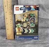 LEGO STAR WARS YODA  BUILDABLE WATCH WITH TOY