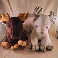 Build A Bear White and Brown Moose Lot