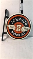 JOHNSON MOTOR OIL SIGN