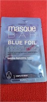 (18) Masque BAR BLUE FOIL PEEL OFF MASK