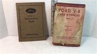 (2) FORD INSTRUCTION BOOKS
