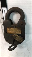 1880 FOLSOM STATE PRISON LOCK & KEY