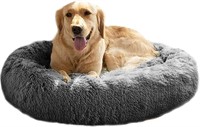 NEW $46 32x24 Inch Faux Fur Pet Bed