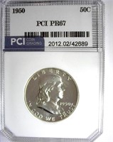 1950 Franklin PCI PR-67 LISTS FOR $3250