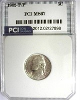 1942-P/P Nickel PCI MS-67