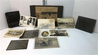 (3) PHOTO PLATES,1940 PHOTO MIRROR