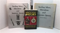 (3) STERLING SILVER COLLECTOR BOOKS W/ PRICE LIST