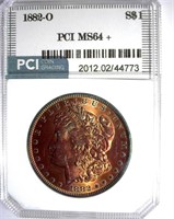 1882-O Morgan PCI MS-64+ Gorgeous Color