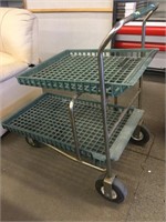 2 level rolling carts.