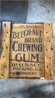 BEECH-NUT CHEWING GUM WOOD BOX