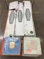 Assorted flooring Tiles. Cart not included.