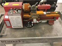 Central machinery Mini Lathe. Cart not included.