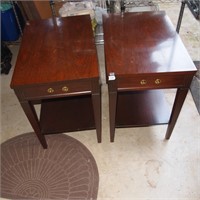 2 End Tables/No Drawers