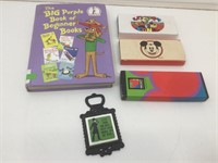 Character Watches (one cracked) and Dr. Seuss’