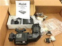 Sony Professional Viewfinder DXF-801 and MuxLab