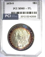 1879-S Morgan PCI MS-65+ PL Beautiful Color