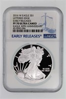 2016-W Silver Eagle NGC PF-70 UCAM Early Releases