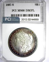 1897-S Morgan PCI MS-66 DMPL LISTS FOR $9500