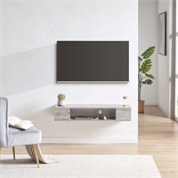 Wall Mounted Floating TV Stand Wall TV Shelf