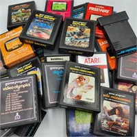 Lot of Vintage Atari Game Cartridges