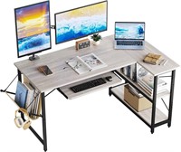 Bester "L" Shape Desk w/Shelves