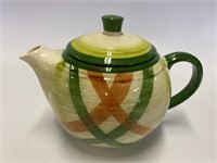 Vernonware Homespun Tam O Shanter Large Teapot