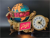 Vintage Light-up Schlitz Clock