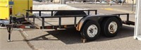 *Tandem Axle Trailer 6' 5" Wide by 11' 8" w/