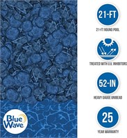 Blue Wave NL518-40 Pool Liner 21-FT, Pebble Cove