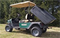 EZGO Workhorse Gas Golf Cart- Dump Bed
