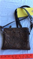American West genuine leather purse