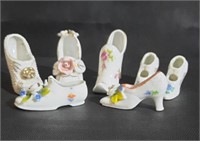 Collectible Porcelain Shoes ( 7 Pieces)