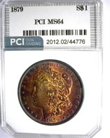 1879 Morgan PCI MS-64 Impressive Color