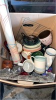 CUPS, GLASSES, BAKING ITEMS, AND MORE